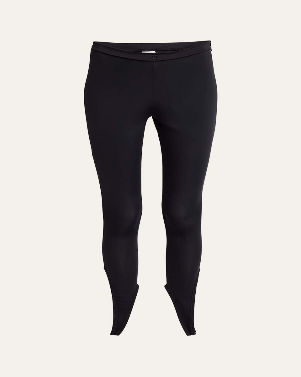 Reversed Jersey Cropped Pants